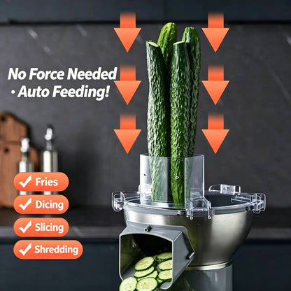VividAtrium Fully Automatic Vegetable Cutter